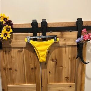 Hollister Sunny Yellow Bikini Bottom